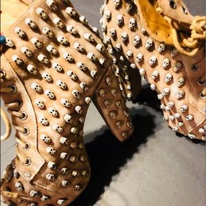 Jeffrey Campbell Skull boots